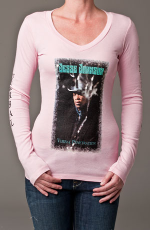 Women’s pink 100% Cotton; Long Sleeve T- shirt